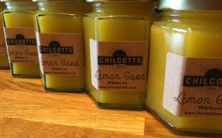 Lemon Curd Made from Fresh Eggs Laid By our Free Range Ducks & Chickens at Chilcotts Farm. Our poultry is fed on non GM food, the best we can buy
