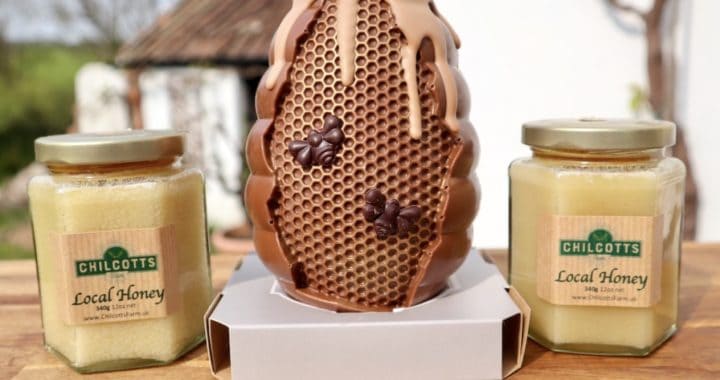 Happbee Easter - Bee themed Easter egg